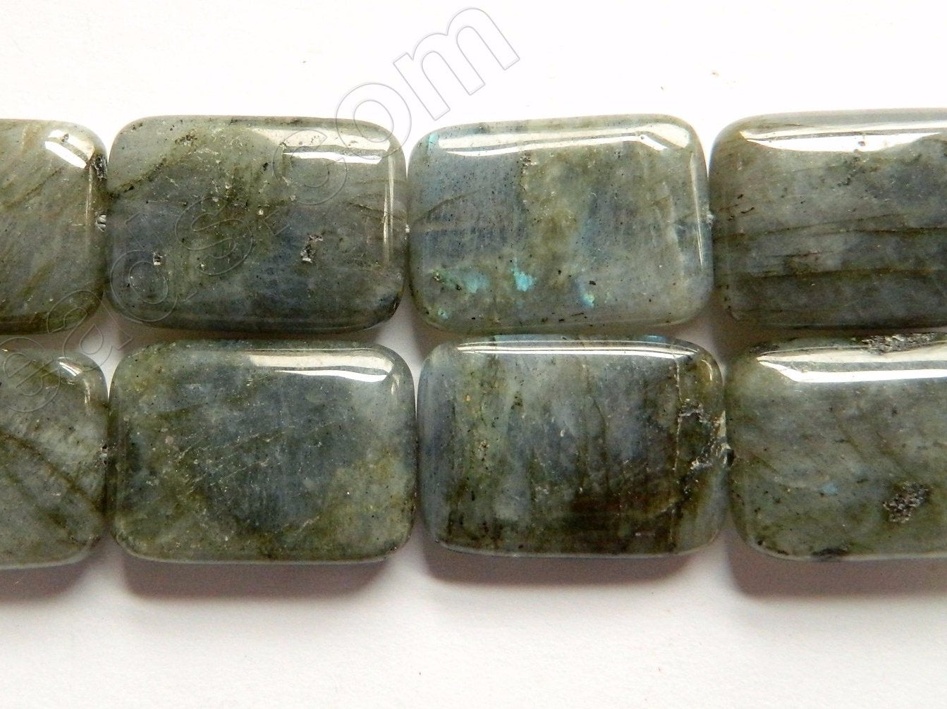 Labradorite  -  Puff Rectangles  16"