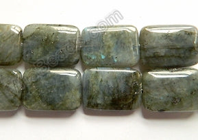 Labradorite  -  Puff Rectangles  16"