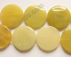 Yellow Opal  -  Big Puff Coins  15"