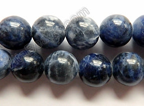 Sodalite AA - Big Smooth Round    16"