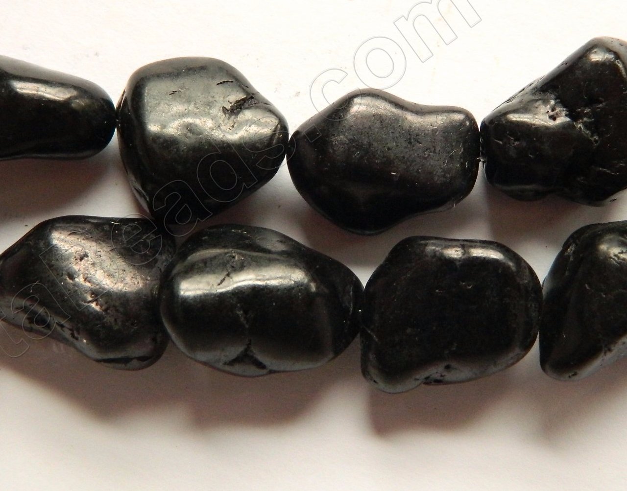 Black Turquoise  -  Free Form Nuggets  16"