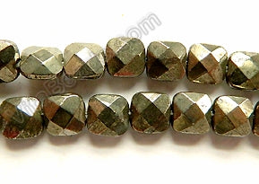 Pyrite  -  Faceted Squares  16"