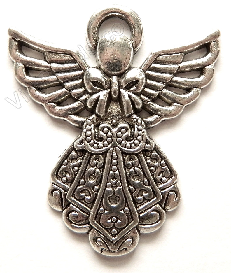 Angel Rhodium Plated Copper pendant