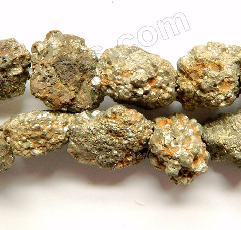 Pyrite A  -  Rough Nuggets  16"