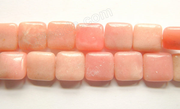 Chinese Pink Opal  -  Puff Squares  16"