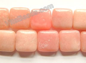 Chinese Pink Opal  -  Puff Squares  16"