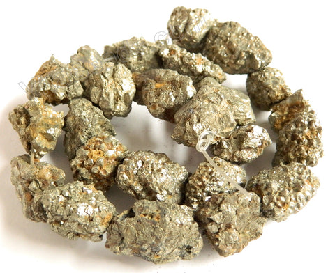 Pyrite A  -  Rough Nuggets  16"