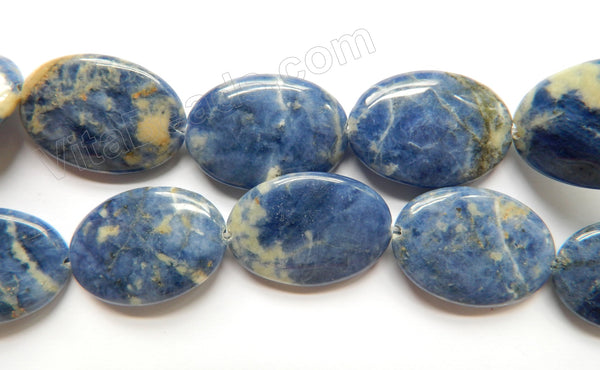 Sodalite  -  Big Puff Ovals  16"