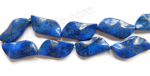 Lapis Lazuli AA  -  Wave S Shape  16"