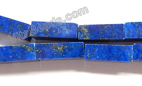 Lapis Lazuli AA  -  Long Rectangles  16"