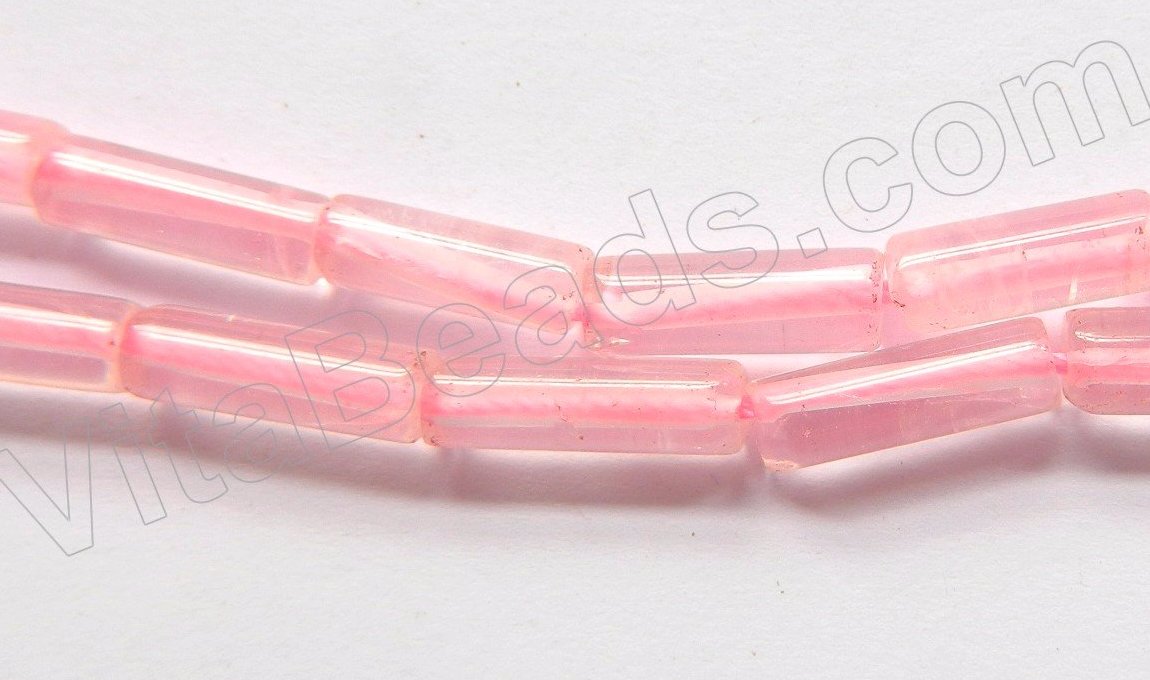 Rose Quartz  -  Tube  16"