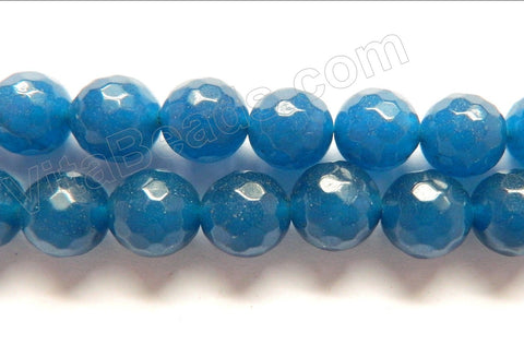 London Apatite Jade  -  Faceted Round  15"