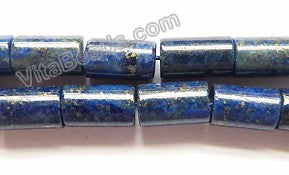 Lapis Lazuli  -  Round Tubes  16"