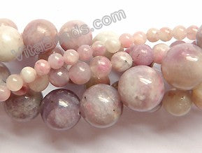 Chinese Tourmaline  -  Smooth Round Beads 16"