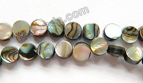 Abalone - Flat Coins 16"