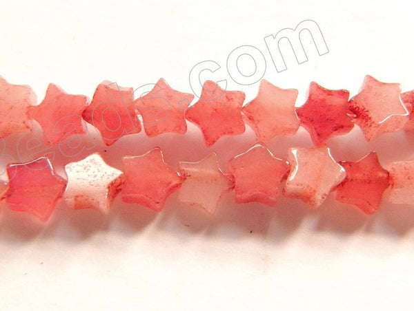 Ruby Quartz  -  Small Stars   16"