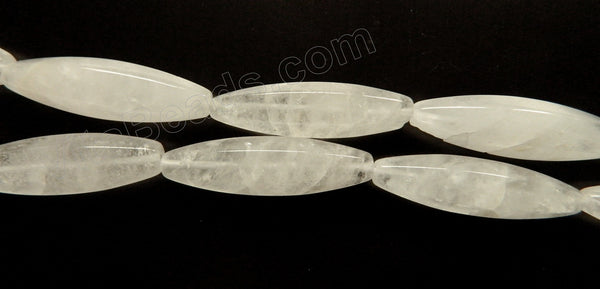 Cloudy Crystal Natural  -  6-side Long Rice  16"