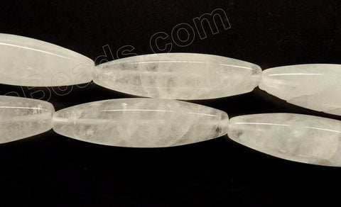 Cloudy Crystal Natural  -  6-side Long Rice  16"