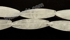 Cloudy Crystal Natural  -  6-side Long Rice  16"