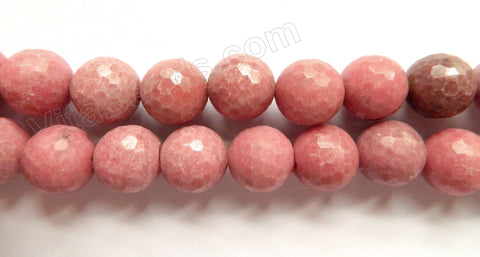 Rhodonite A  -  Big Faceted Round  16"