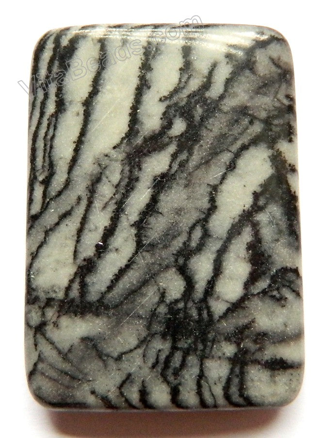 Pendant - Smooth Rectangle Matrix Jasper