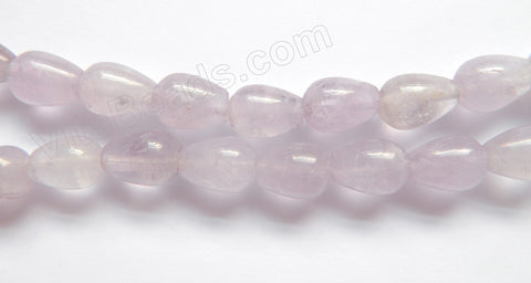 Light Cape Amethyst  -  Smooth Drops  16"