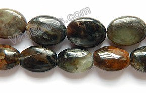 Dark Fancy Jasper A  -  Puff Oval  16"