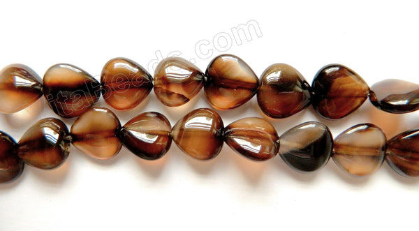 Black Onyx  (Brown Natural)  -  Puff Almond  16"