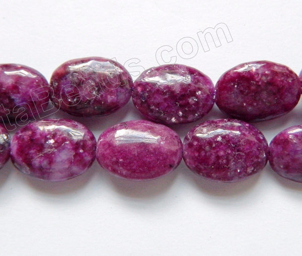 Lepidolite (Color Enhanced) -  Puff Ovals  16"