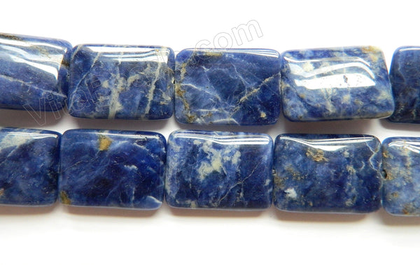 Sodalite  -  Big Puff Rectangles  16"