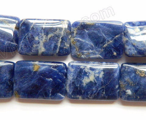 Sodalite  -  Big Puff Rectangles  16"