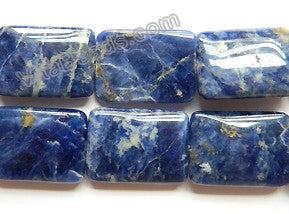 Sodalite  -  Big Puff Rectangles  16"