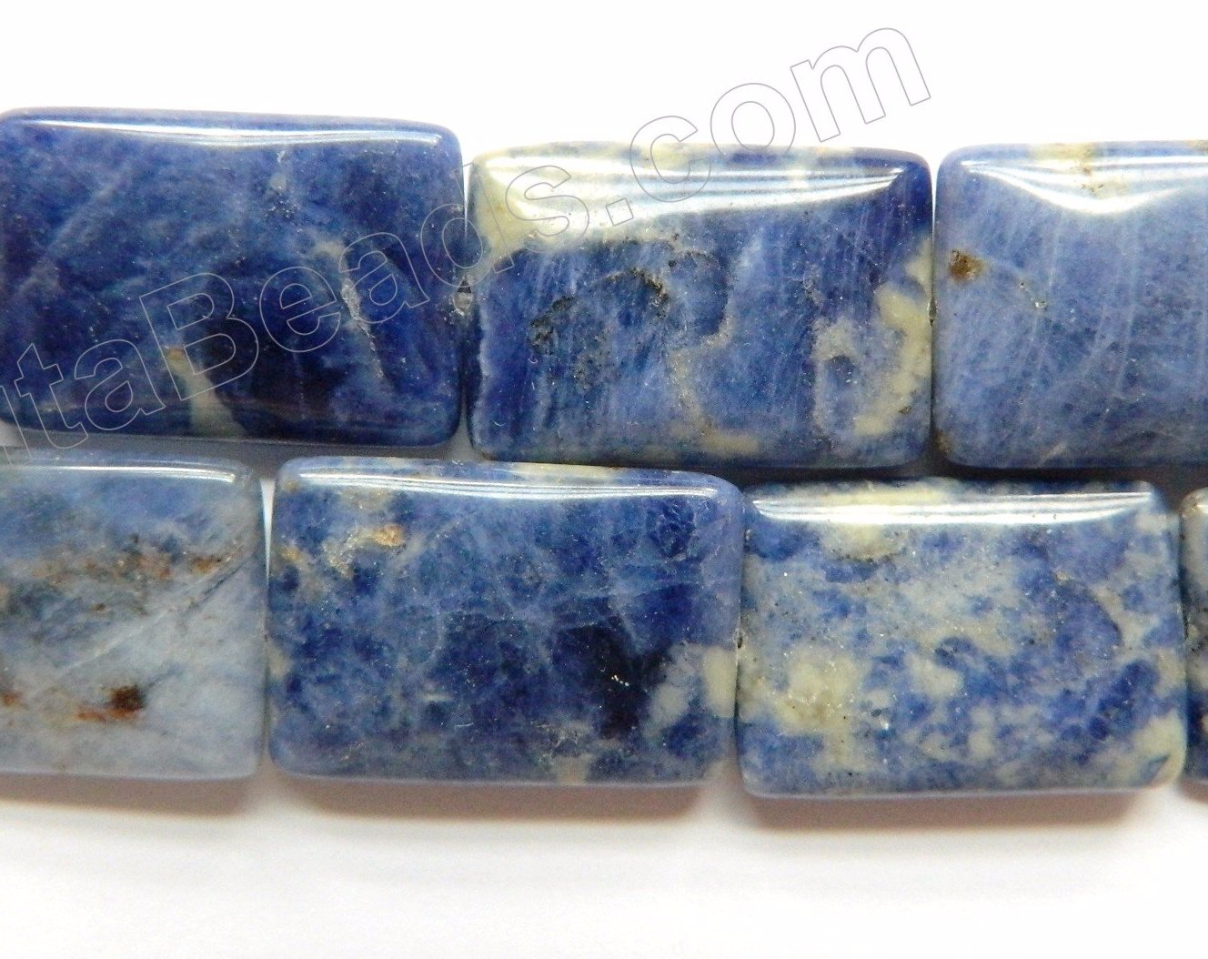 Sodalite  -  Big Puff Rectangles  16"