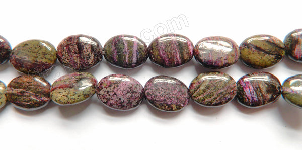 Africa Chaorite Jasper  -  Puff Ovals  16"