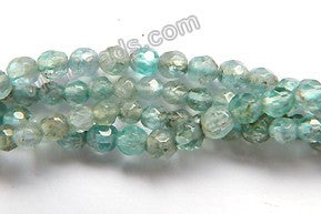 Apatite AB Natural  -  Small Faceted Round  15"