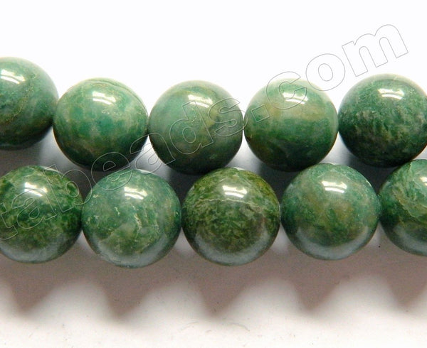 Africa Jade Natural A  -  Smooth Round  16"