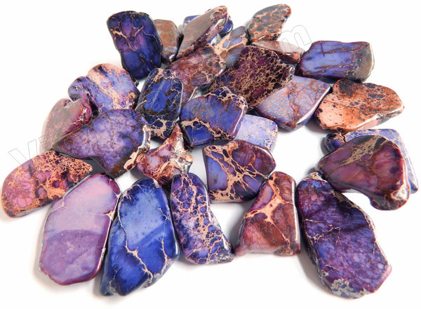 Purple Impression Jasper - Small Graduated Top-drilled Slabs