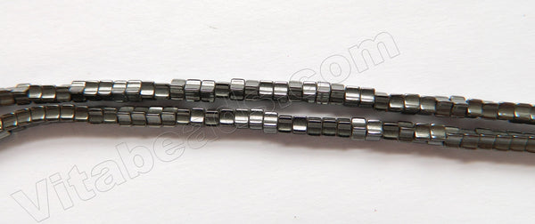 Hematite  -  Concaved Small Cubes  16"