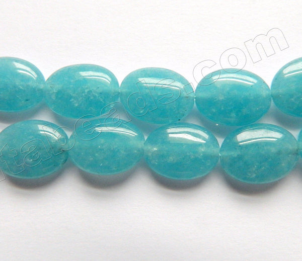 Blue Apatite Quartz  -  Puff Ovals  16"