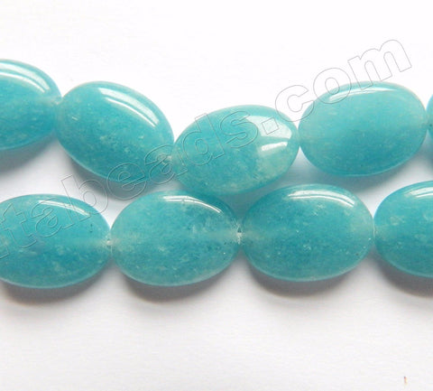 Blue Apatite Quartz  -  Puff Ovals  16"