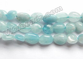 Aquamarine Natural A  -  Small Tumble  16"