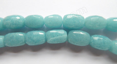 Blue Apatite Quartz  -  Faceted Nuggets  16"