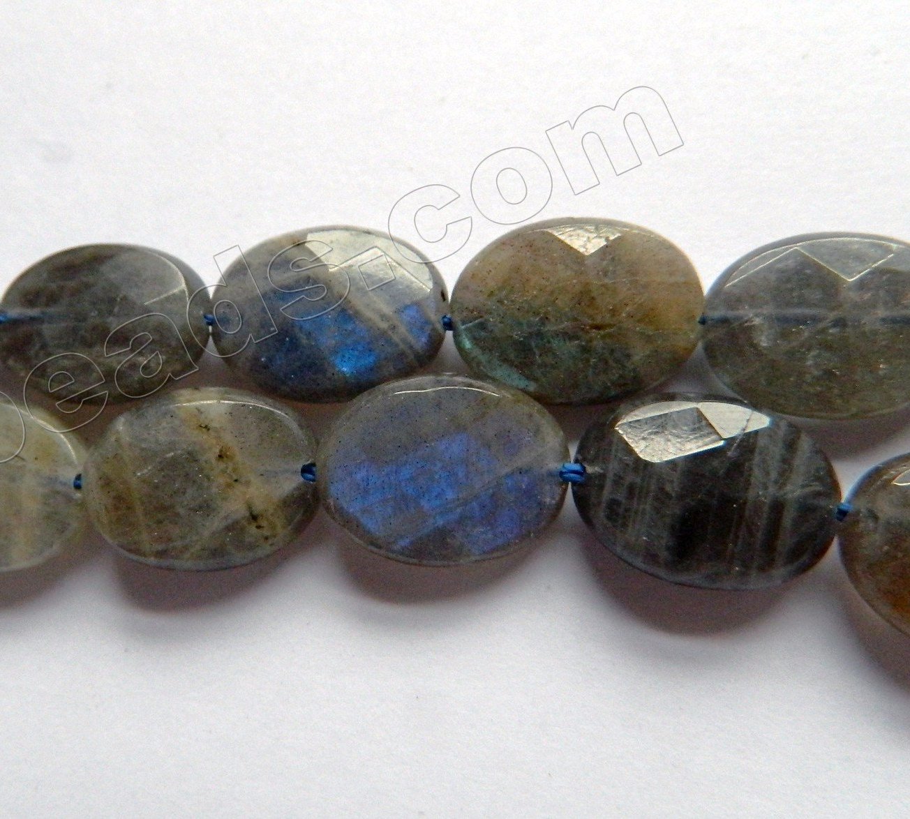 Labradorite AA  -  Faceted Ovals  16"