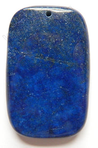 Lapis Lazuli - Smooth Rectangle Pendant