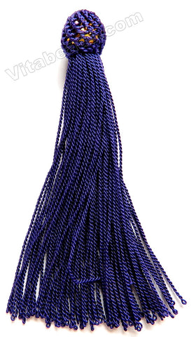 Dark Blue Thread Tassel