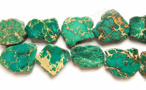 Emerald Impression Jasper  -  Irregular Slabs 16"