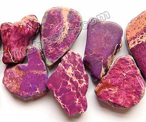 Purple Impression Jasper  -  Irregular Slabs