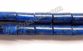 Lapis Lazuli A  -  Round Tubes  16"