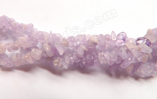 Light Amethyst Quartz  -  Chips 32"