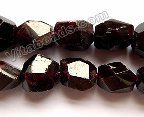 Garnet A  -  Fine Cut Tumbles  16"